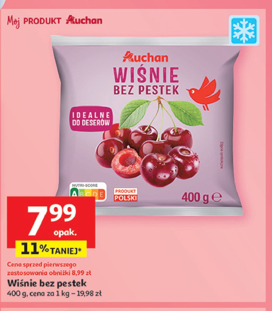 Wi艣nie bez pestek Auchan promocja