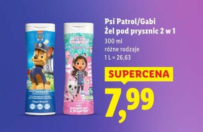 Żel pod prysznic 2 w 1 promocja w Lidl