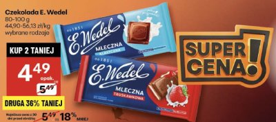 Czekolada promocja w Delikatesy Centrum