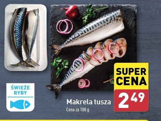 Makrela tusza promocja w Aldi