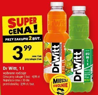 Napój Dr Witt promocja w Twój Market