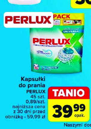 Kapsułki do prania hybrydowe Perlux promocja