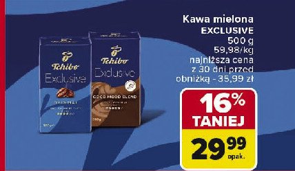 Kawa good mood blend Tchibo exclusive Tchibo cafe promocja w Carrefour Market