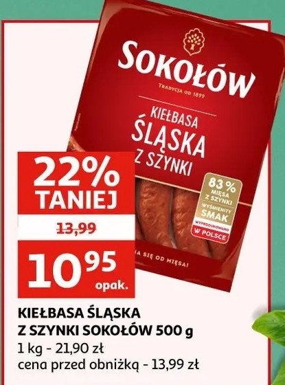 Kiełbasa śląska Sokołów promocja