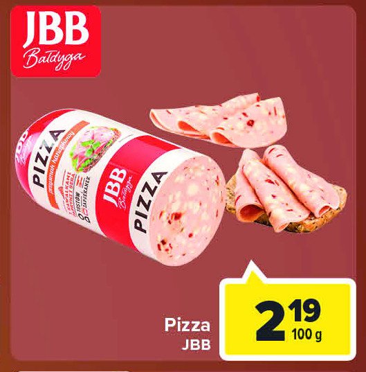 Przysmak kanapkowy pizza Jbb bałdyga promocja