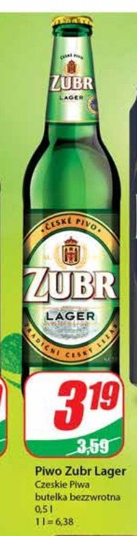 Piwo ZUBR CLASSIC promocja