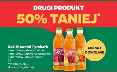 Sok Vitamini marchew-jabłko-malina promocja w Netto