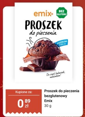 Proszek do pieczenia bezglutenowy  promocja w Dino