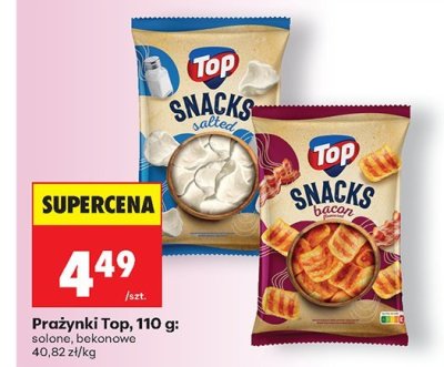 Prażynki Top bekonowe 110 g promocja w Biedronka