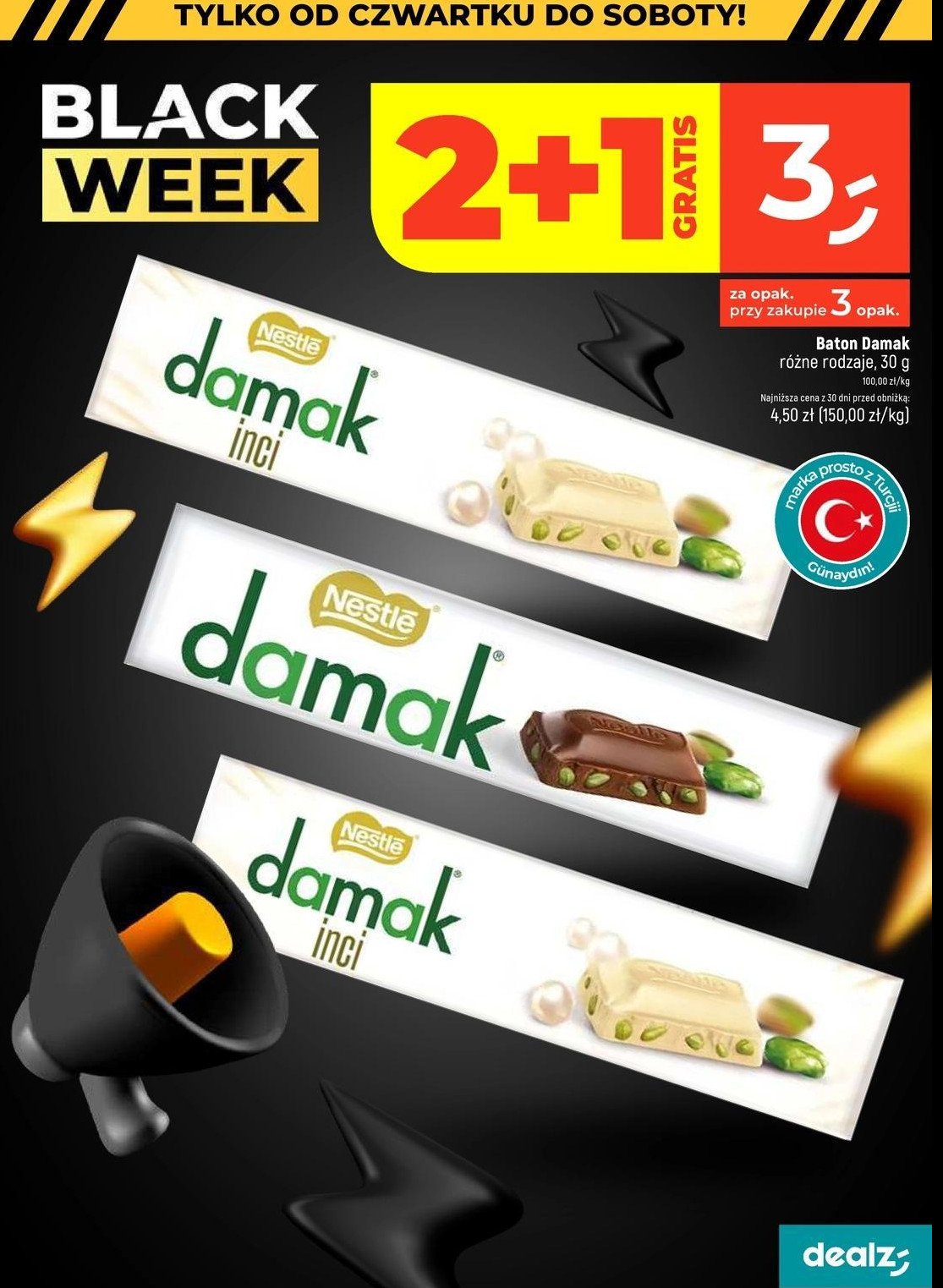 Inci Damak (nestle) promocja w Dealz