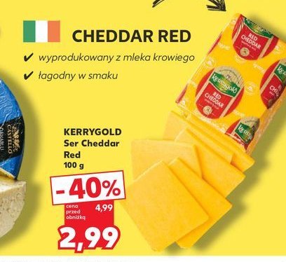 Ser cheddar Kerrygold promocja