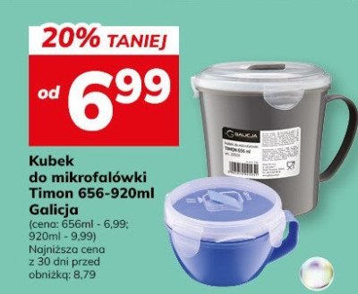 Kubek do mikrofal/wki Timon 656-920ml - Galicja promocja w Hitpol