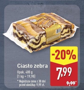 Ciasto zebra promocja w Makro
