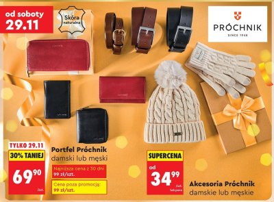 Portfel Próchnik damski lub męski promocja w Biedronka