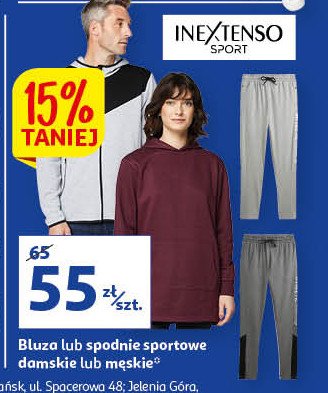 Bluza męska z kapturem Auchan inextenso promocja