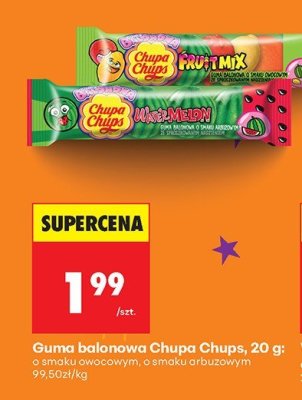 Guma balonowa o smaku arbuzowym promocja w Biedronka