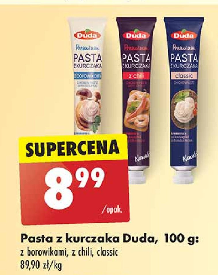 Pasta z kurczaka z chili Silesia duda promocja