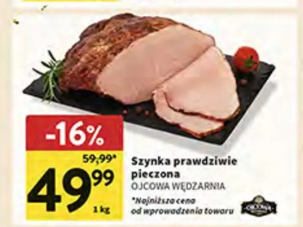 Szynka pieczona Ojcowa wędzarnia promocja