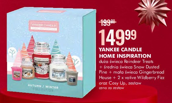 Zestaw 艣wiec zapachowych YANKEE CANDLE promocja