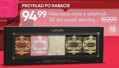 Perfumy LATTAFA BADEE AL OUD COLLECTION zestaw upominków promocja w Super-Pharm