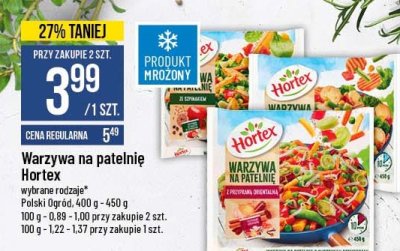 Warzywa na patelnię z przyprawą orientalną Hortex promocja