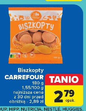 Biszkopty Carrefour promocja