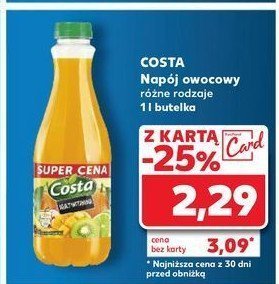 Napój multiwitamina Costa promocja