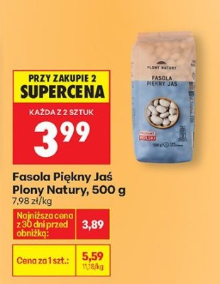 Fasola Piękny Jaś, 500 g promocja w Biedronka