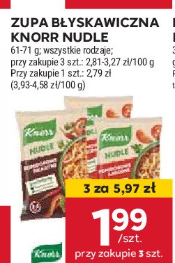 Pomidorowe pikantne Knorr promocja w Stokrotka