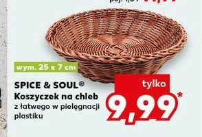Koszyk na chleb Spice&soul promocja w Kaufland