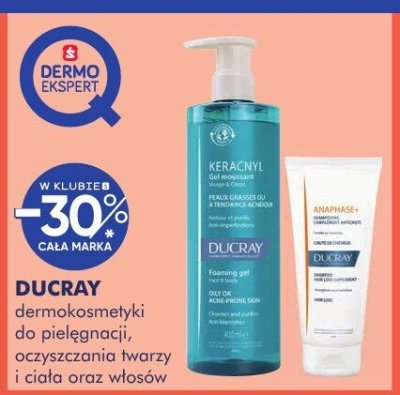 Kosmetyki DUCRAY dermokosmetyki do pielęgnacji, oczyszczania twarzy i ciała oraz włosów promocja w Super-Pharm