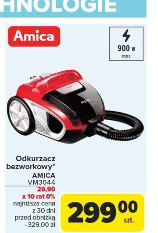 Odkurzacz bagio vm3044 Amica promocja w Carrefour