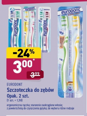 Szczoteczka do zębów extra miękka Eurodont promocja