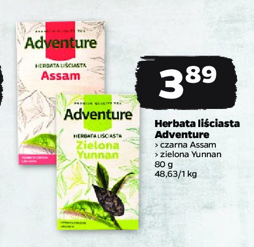 Herbata yunnan Adventure promocja