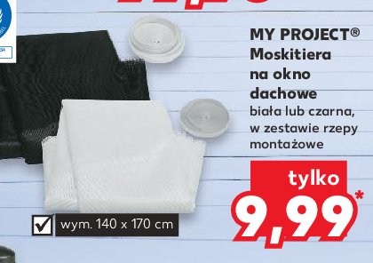Moskitiera na okno dachowe 140 x 170 cm K-classic myproject promocja