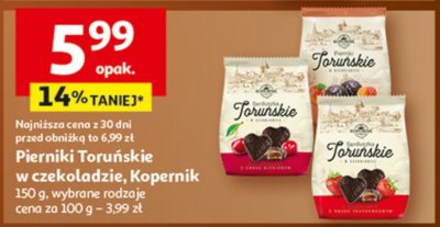 Pierniki Toruńskie w czekoladzie, Kopernik promocja w Auchan