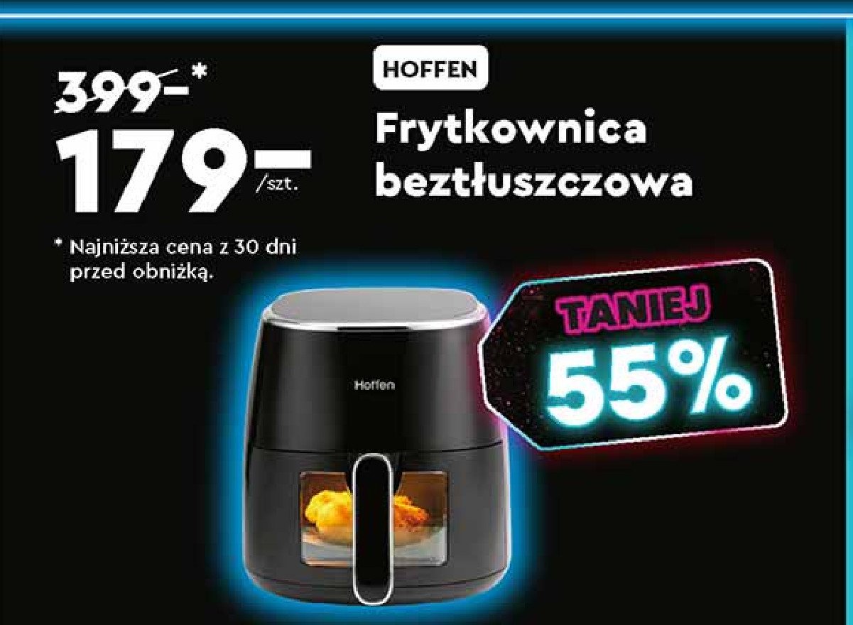 Frytkownica beztłuszczowa 1550 w Hoffen promocja