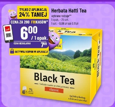 Herbata Hatti Tea Black Tea wybrane rodzaje promocja w POLOmarket