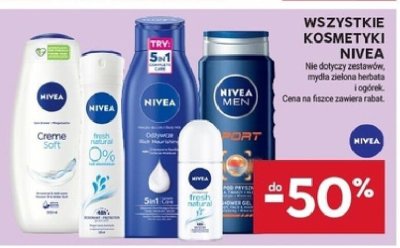 Wszystkie kosmetyki Nivea promocja w Stokrotka