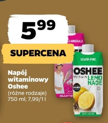 Napój witaminowy Oshee (różne rodzaje) promocja w Netto