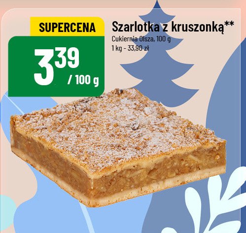 Szarlotka z kruszonką Olsza promocja w POLOmarket