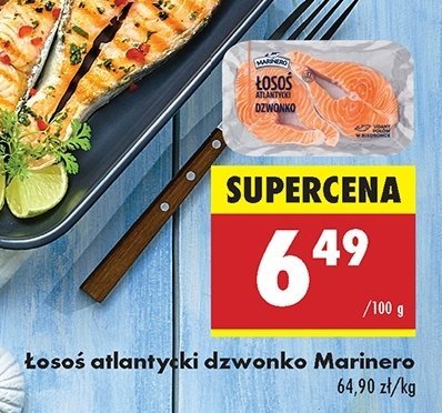 Łosoś atlantycki świeży dzwonko Marinero promocja