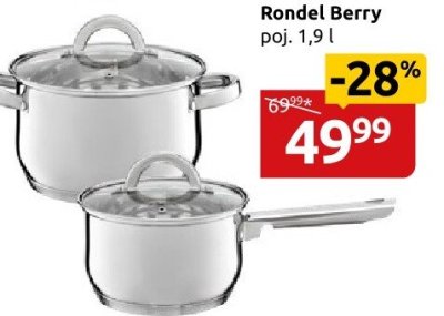Rondel Berry poj. 1,9 l promocja w Black Red White