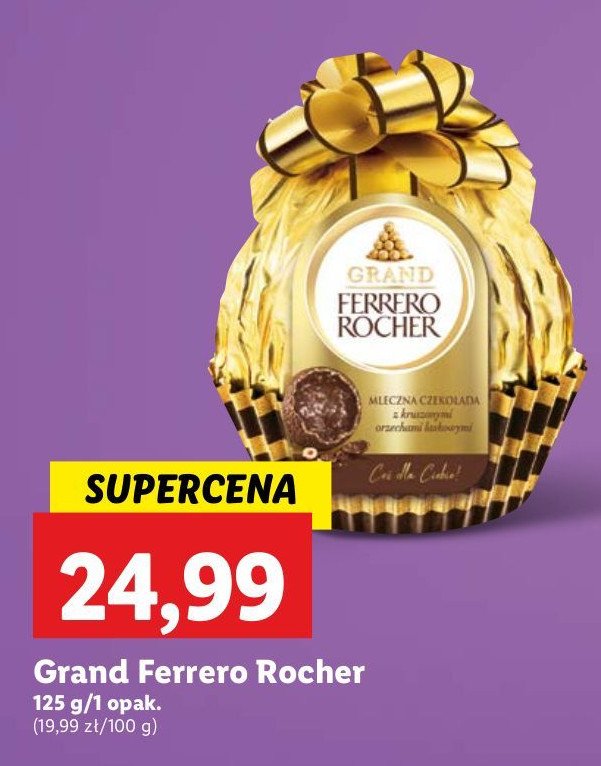 Praliny Grand ferrero rocher promocja