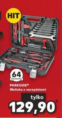 Walizka z narzędziami Parkside promocja