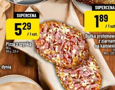 Bułka proteinowa z ziarnami na kamieniu promocja w POLOmarket