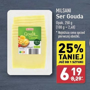 Ser gouda Milsani promocja