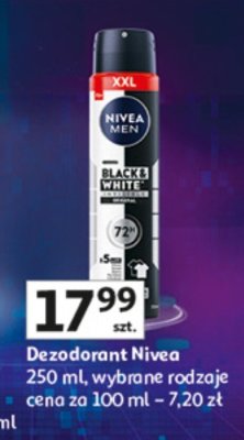 Dezodorant Nivea promocja w Auchan