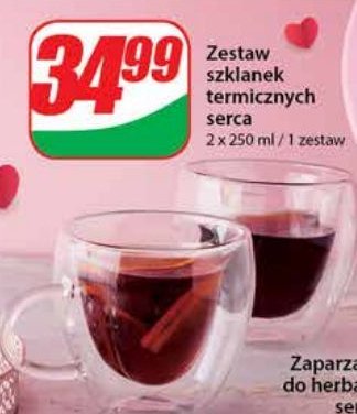 Szklanki termiczne serca 250 ml promocja