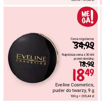 Puder Eveline cosmetics promocja